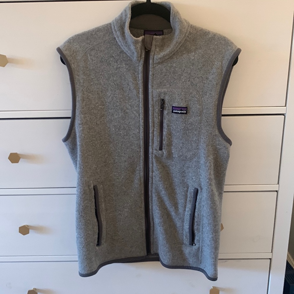 Mens Patagonia grey better sweater vest